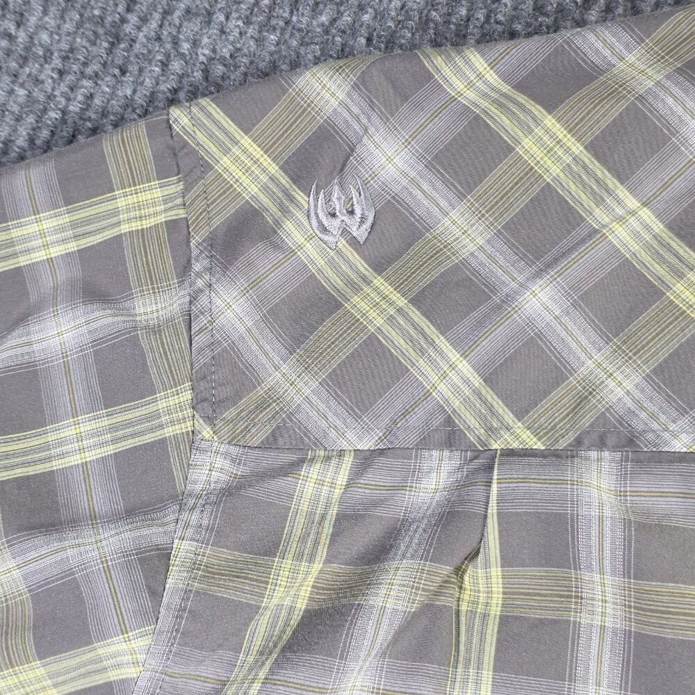 Blackhawk Warrior Wear Shirt Mens XL Brown Plaid Button Up Tactical Outdoor Work - Picture 9 of 13